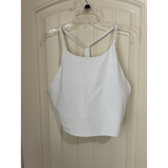 Old Navy Active Powersoft Size XL  White Sports Bra - Picture 1 of 2